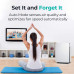  Alen BreatheSmart FIT50 - Purificador de aire con cubierta de roble, tecnología SmartSensor y WhisperMax 