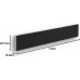 Barra de sonido con subwoofer integrado  