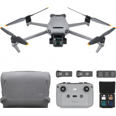 DJI Mavic 3 Fly More Combo - Dron cámara con cámara Hasselblad CMOS 4 .3, vídeo 5.1K, detección de obstáculos omnidireccional 