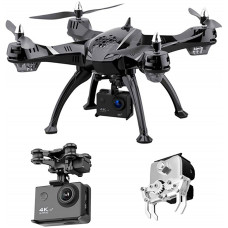 FMHCTN Drone, Drone de Pesca, con cámara 1080P FPV HD para Adultos, Modo sin Cabeza, Volteretas 3D, manipulador controlable, Adecuado para Pesca y Cebo, el Paquete Contiene 8 Drones