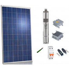 Kit solar Bombeo 900w / 1.2cv Caudal max. 2200 Litros/hora Altura 140 metros