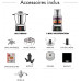  Magimix - Cook Expert Premium XL 18909 Robot de cocina multifunción, motor profesional 1800 W, Platino, fabricado en Francia 