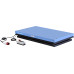 Mesa elevadora estacionaria, plataforma elevadora, elevador de tijera, de una sola tijera, eléctrico - capacidad de elevación 1000 kg - Altura de elevación 1010 mm - Plataforma: 1300 x 800 mm