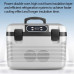 Mini Nevera Car Home Refrigerador pequeño 