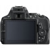  Nikon D5600 - Kit de cámara réflex de 24.2 MP con objetivo AF-P DX 18 - 55 mm VR, pantalla táctil de 3", Full HD, color negro - Versión Europea 