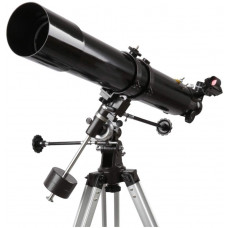 ROM Telescopio astronómico Profesional de Juguete para observación de Principiantes, Calibre de 80 mm, telescopio de refracción de Longitud Focal de 900 mm para niños princip