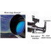 ROM Telescopio astronómico Profesional de Juguete para observación de Principiantes, Calibre de 80 mm, telescopio de refracción de Longitud Focal de 900 mm para niños princip