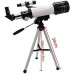 ROM Telescopio astronómico Telescopio Profesional para Adultos Espejo Refractor Vista del Paisaje Senderismo Aumento máximo de 336 Veces