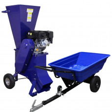 Remolque ATV y Trituradora de ramas de 15 HP 420 cc 