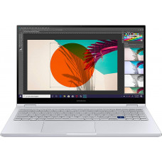 SAMSUNG Galaxy Book Flex NP950QCG-X01DE Ordenador portatil Portátil Plata 39,6 cm (15.6") 1920 x 1080 Pixeles Pantalla táctil Intel® Core i7 de 10ma Generación 16 GB LPDDR4x-SDRAM 512 GB SSD