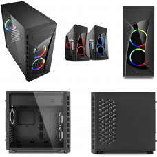 Sedatech PC Pro Gaming Watercooling Intel i9-9900X 10x 3.5Ghz, Geforce RTX 3090 24Gb, 128Gb RAM DDR4, 2Tb SSD NVMe 970 EVO, 3Tb HDD, USB 3.1. Ordenador de sobremesa, Win 10 Pro