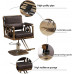 Silla de barbero hidráulico 360 grados rodantes  