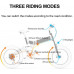  X3000plus-UP Bicicleta eléctrica Plegable para Hombres y Mujeres, Bicicleta montaña 20 Pulgadas, Horquilla Delantera con amortiguadores neumáticos 