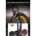  X3000plus-UP Bicicleta eléctrica Plegable para Hombres y Mujeres, Bicicleta montaña 20 Pulgadas, Horquilla Delantera con amortiguadores neumáticos 