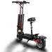  LLKK Neumáticos de carretera sin cámara de 11 pulgadas scooter litio bis 60 V 32 AH 5600 W velocidad máxima del motor de 85 km/h monopatín eléctrico cinturón de seguridad adulto 